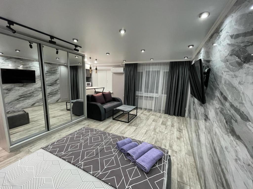 Apartamento Люкс Академика Сатпаева 19 Pavlodar Exterior foto